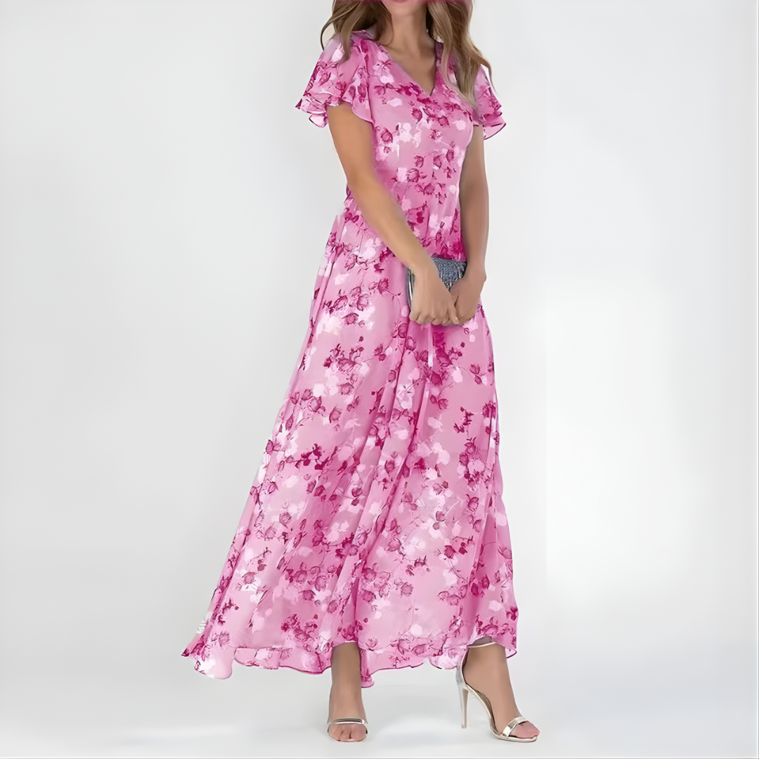 FLEUR | A stylish dress with a slimming effect