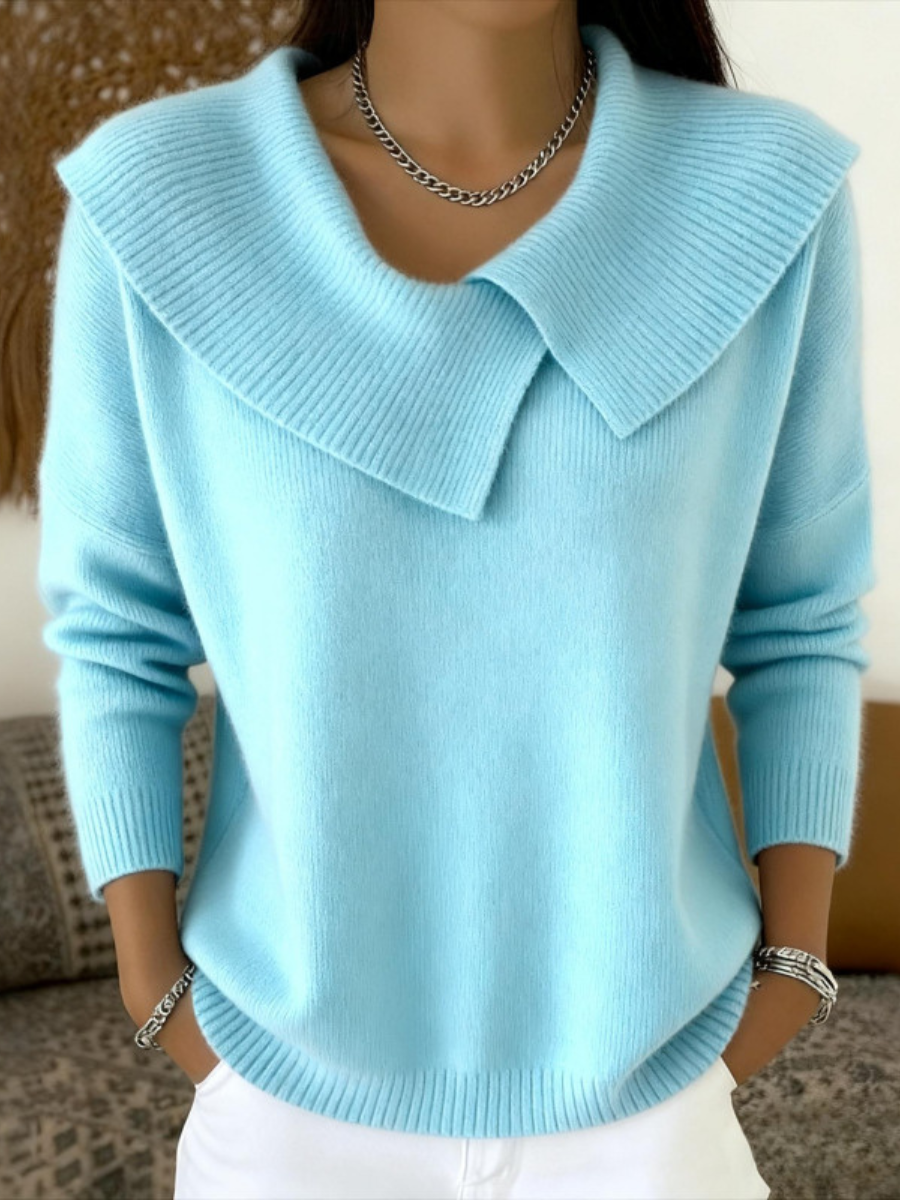 Élise | Modern Collar Sweater