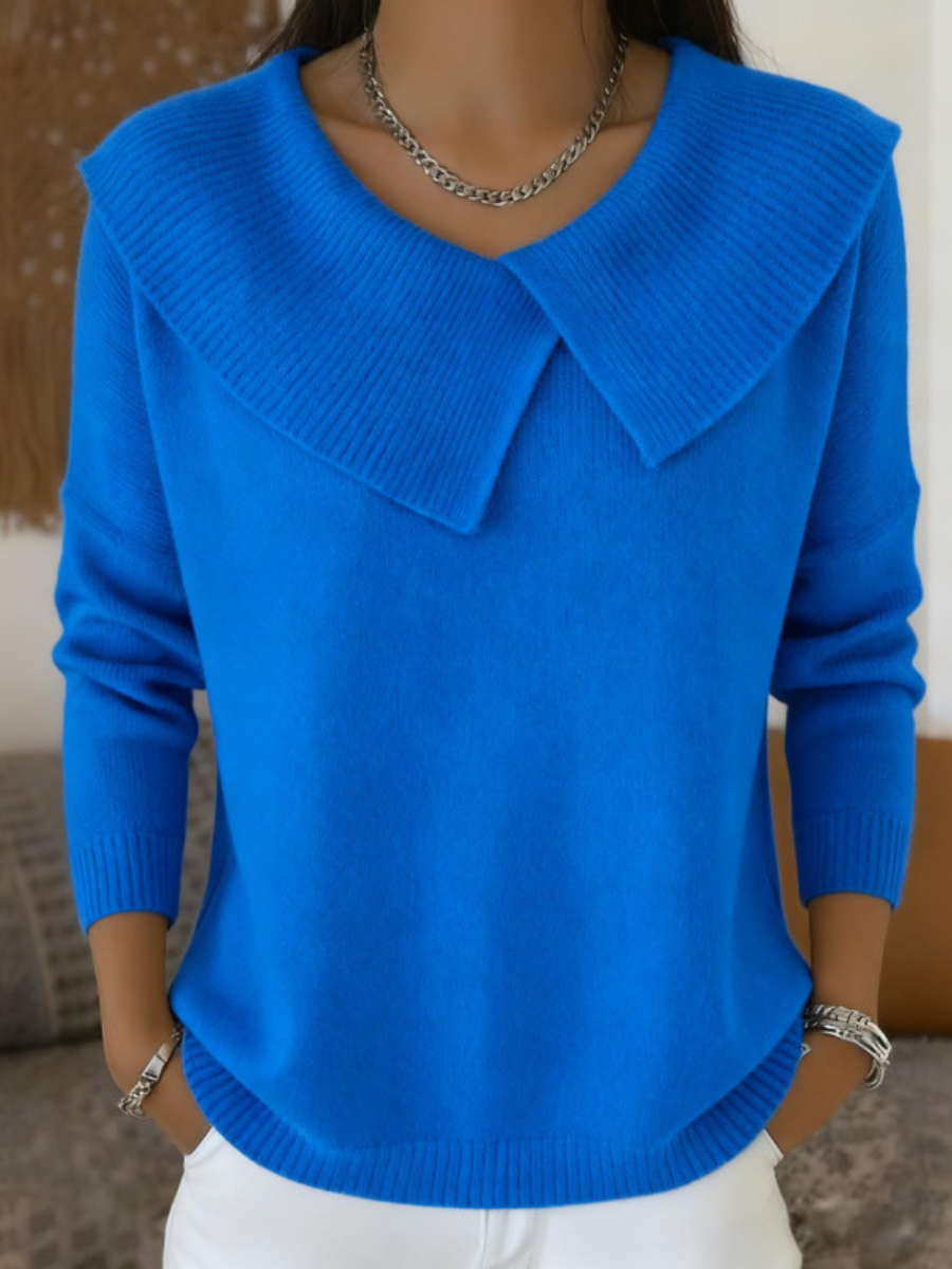 Élise | Modern Collar Sweater