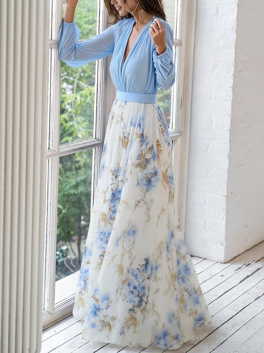 FIONA™ |  Beautiful Maxi Dress with Floral Print