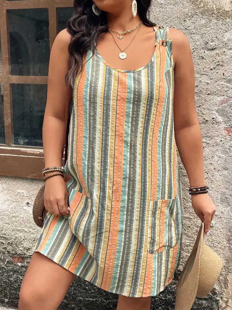 ALLY | Striped Summer Dress