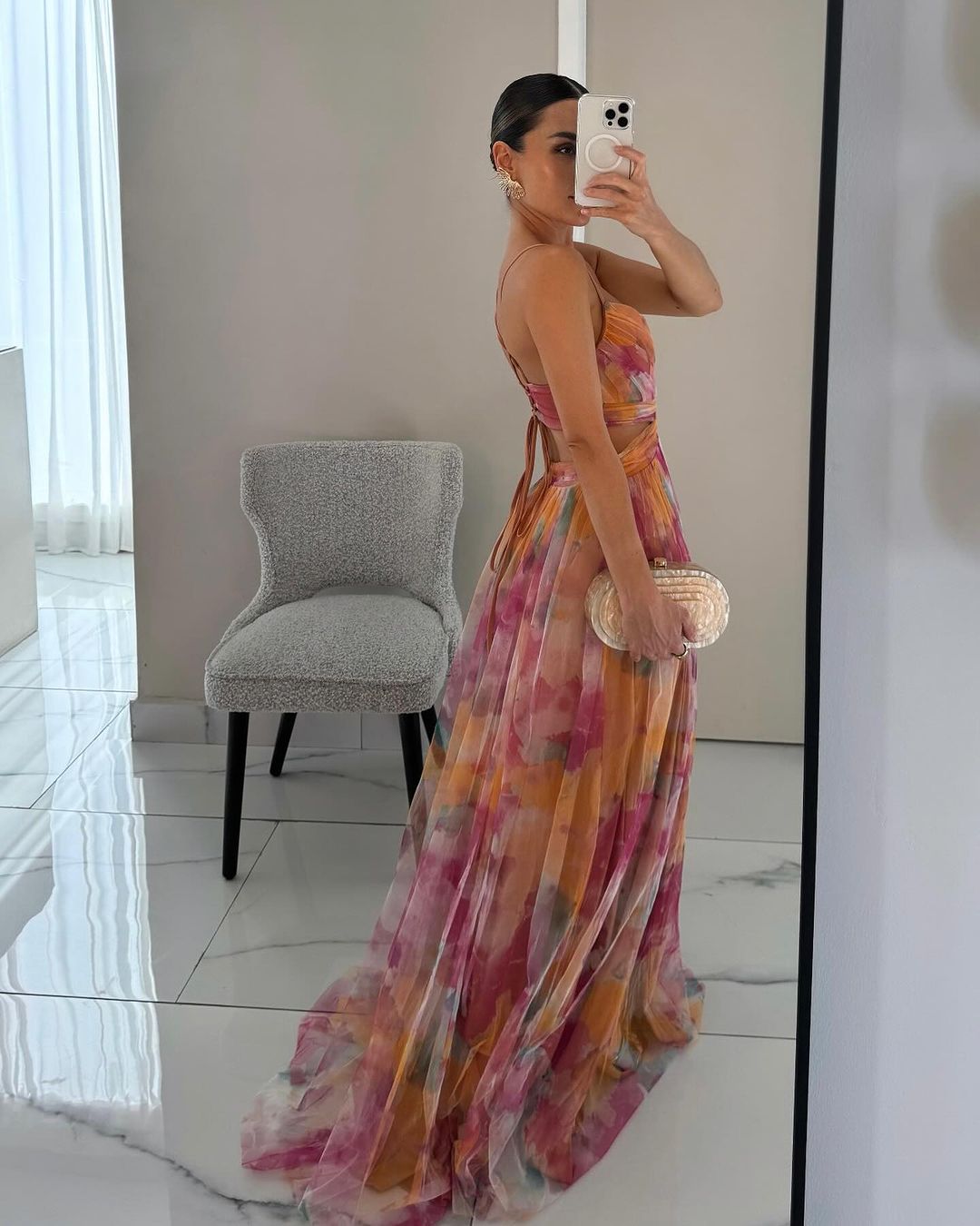 MADELINE™ | Floral Maxi Dress for Effortless Elegance