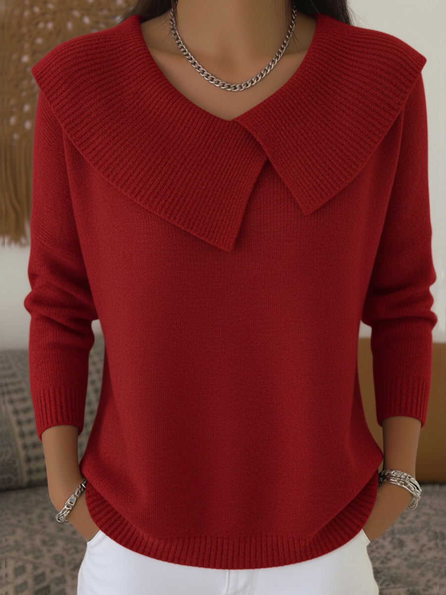 Élise | Modern Collar Sweater