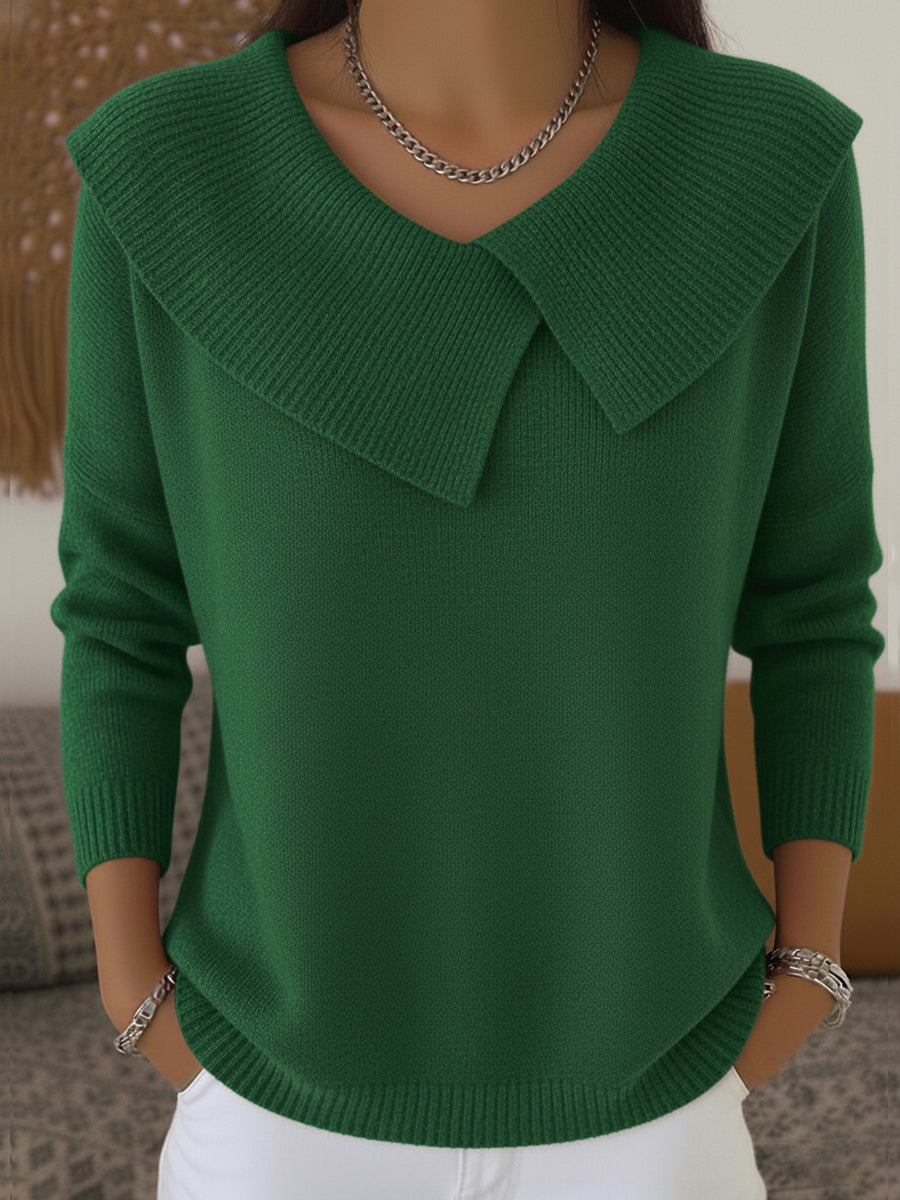 Élise | Modern Collar Sweater
