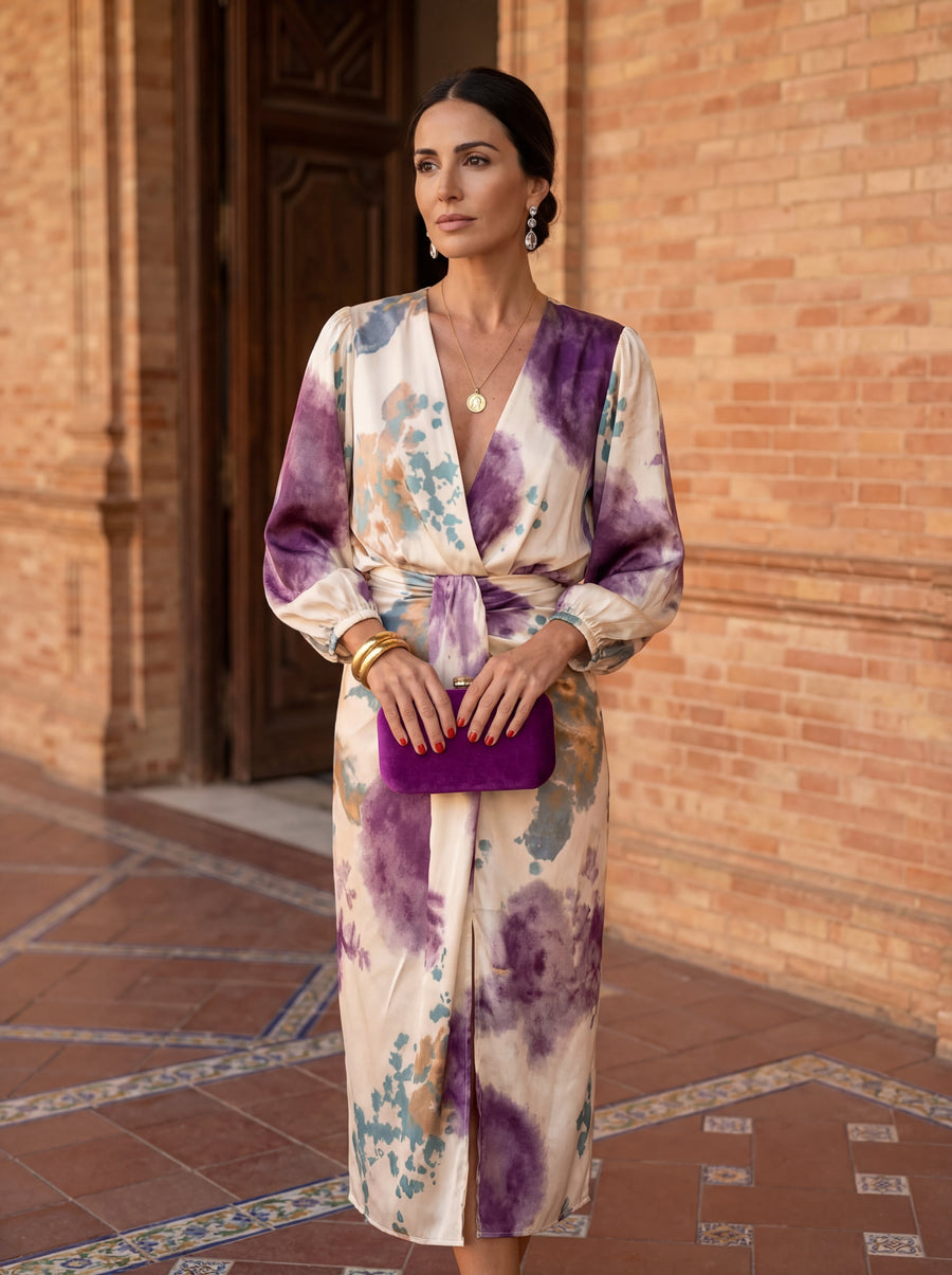 VALERIA™ | V-neck Dress
