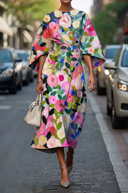 ROBIN™ | Elegant Floral Dress
