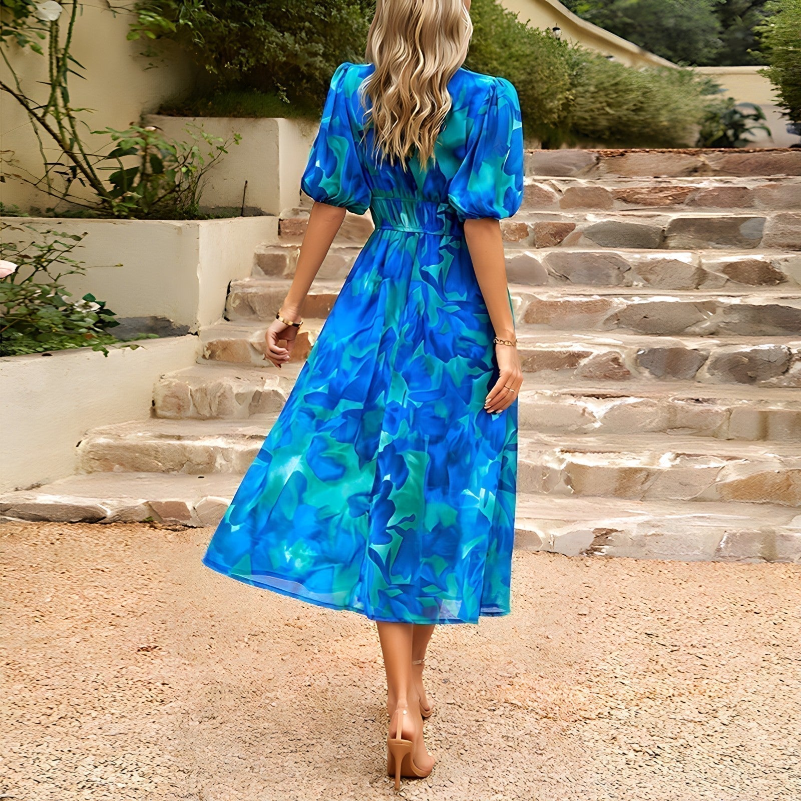 ANNELIE™ | Daydream Floral Midi Dress