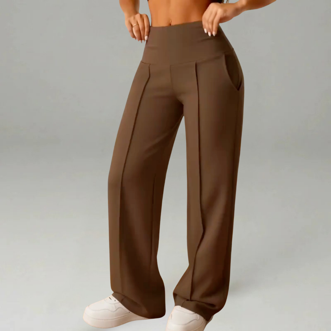 LIZA | Women’s Trousers with Straight Legs
