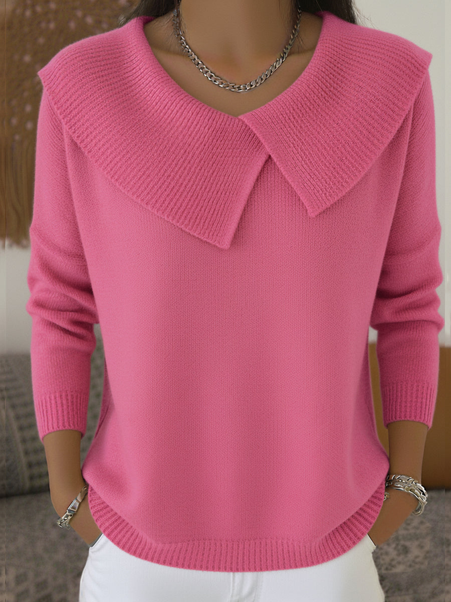 Élise | Modern Collar Sweater