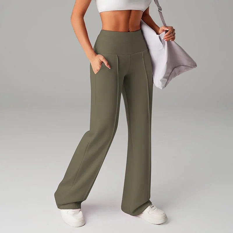 LIZA | Women’s Trousers with Straight Legs