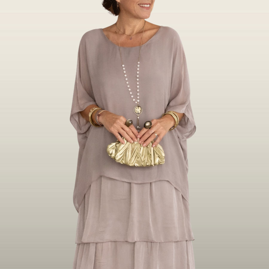 LARA™ | Elegant Flowing Maxi Dress